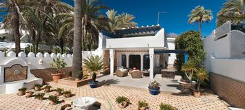 Villa à louer Marbella Golden Mile front beach