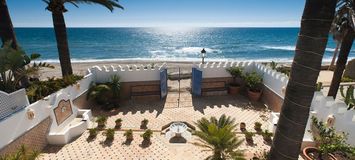 Villa à louer Marbella Golden Mile front beach