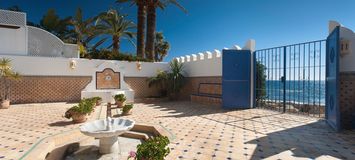 Villa à louer Marbella Golden Mile front beach