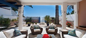 Villa à louer Marbella Golden Mile front beach