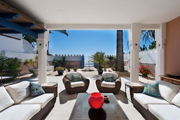 Villa Marbella Golden Mile front beach