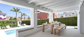 Villa nueva y moderna en Marbella cerca de Puerto Banús