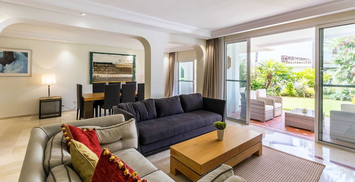 Apartamento en Marbella planta baja frente a la playa