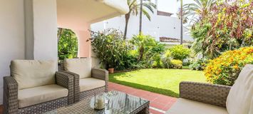 Marbella Apartment ground floor beach front