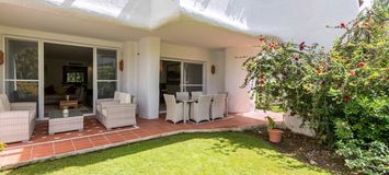 Marbella Apartment ground floor beach front