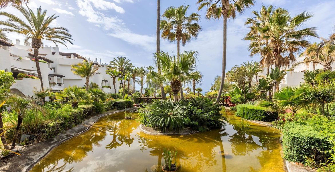 Apartamento en Marbella planta baja frente a la playa