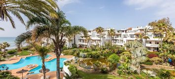 Apartamento en Marbella planta baja frente a la playa