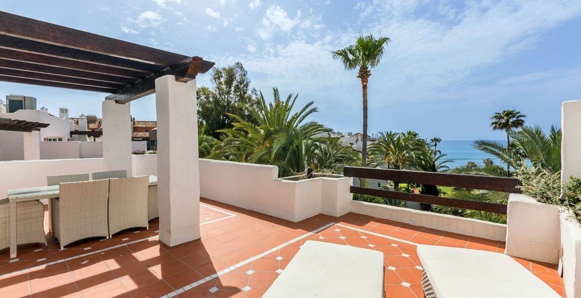 Marbella Penthouse Beach Front Sea View