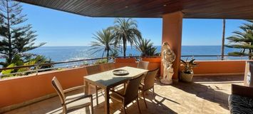 Apartamento en primera línea de playa en Marbella