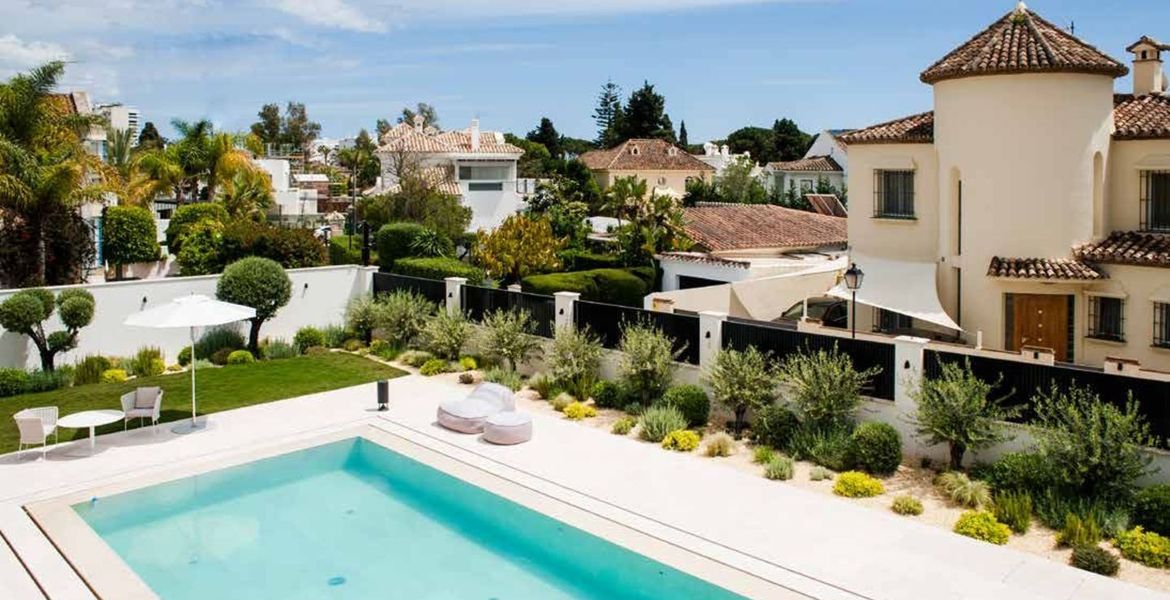 Villa à louer à Marbella près du Marbella Club