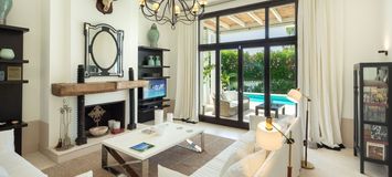 Villa for rent in Marbella Club area.