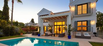 Villa en alquiler en Marbella Club area.