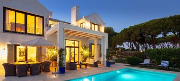 Villa for rent in Marbella Club area.