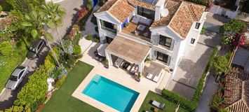 Villa for rent in Marbella Club area.