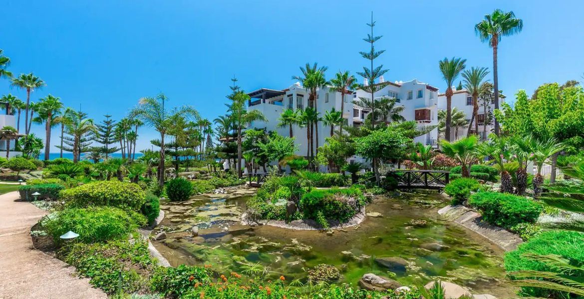 Appartement de 3 chambres avec jardin japonais à Puente Roma