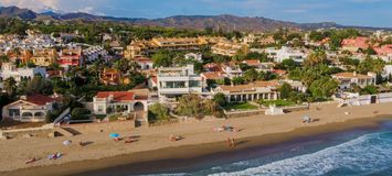 Villa en primera línea de playa en alquiler