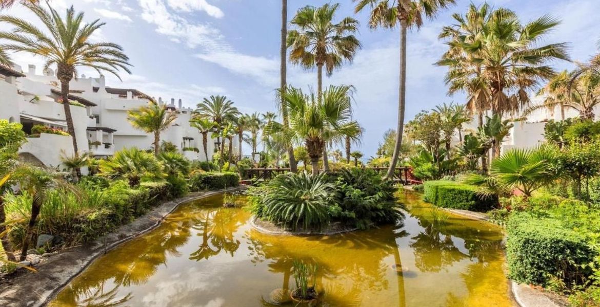 Apartment beachfront close to Laguna Banus