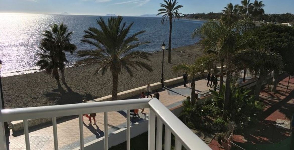 Appartement en première ligne de plage