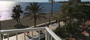 Appartement en première ligne de plage