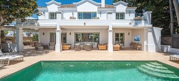 VILLA EN MARBELLA CLUB - MILLA DE ORO, MARBELLA. 