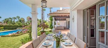 Marbella villa for rent offers accommodation with 500 sqm