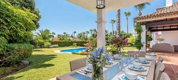 Marbella villa for rent offers accommodation with 500 sqm