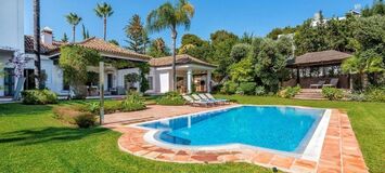 Marbella villa for rent offers accommodation with 500 sqm