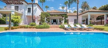 Marbella villa for rent offers accommodation with 500 sqm