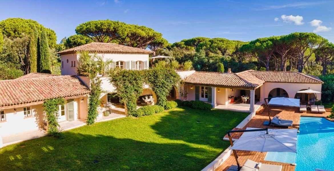 Villa en Saint Tropez Francia se alquila con 500 m2