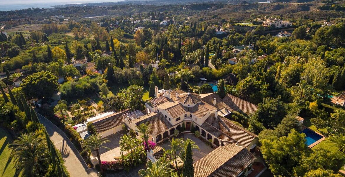 Villa de luxe à louer à Marbella Hill Club