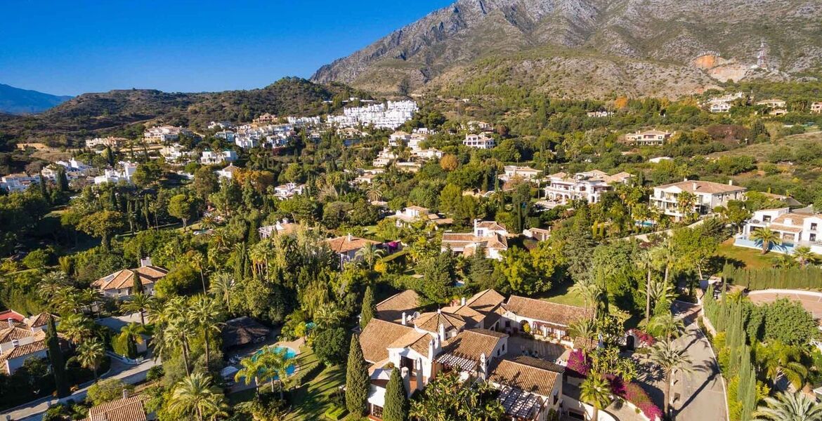 Villa de luxe à louer à Marbella Hill Club