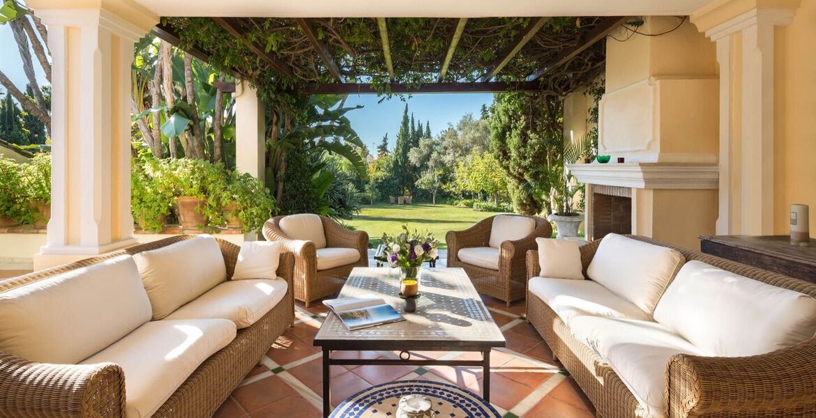 Luxury villa for rent in Marbella Hill Club