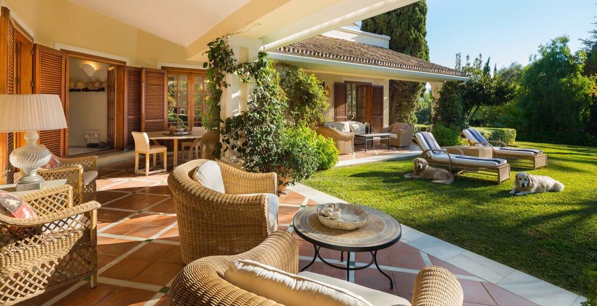 Luxury villa for rent in Marbella Hill Club