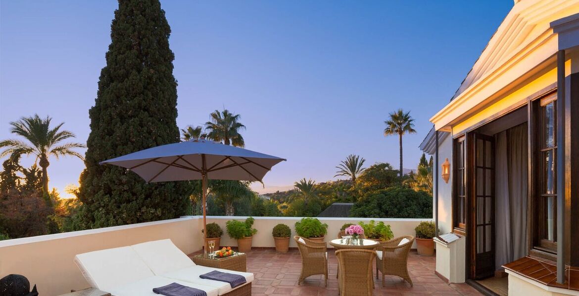 Luxury villa for rent in Marbella Hill Club