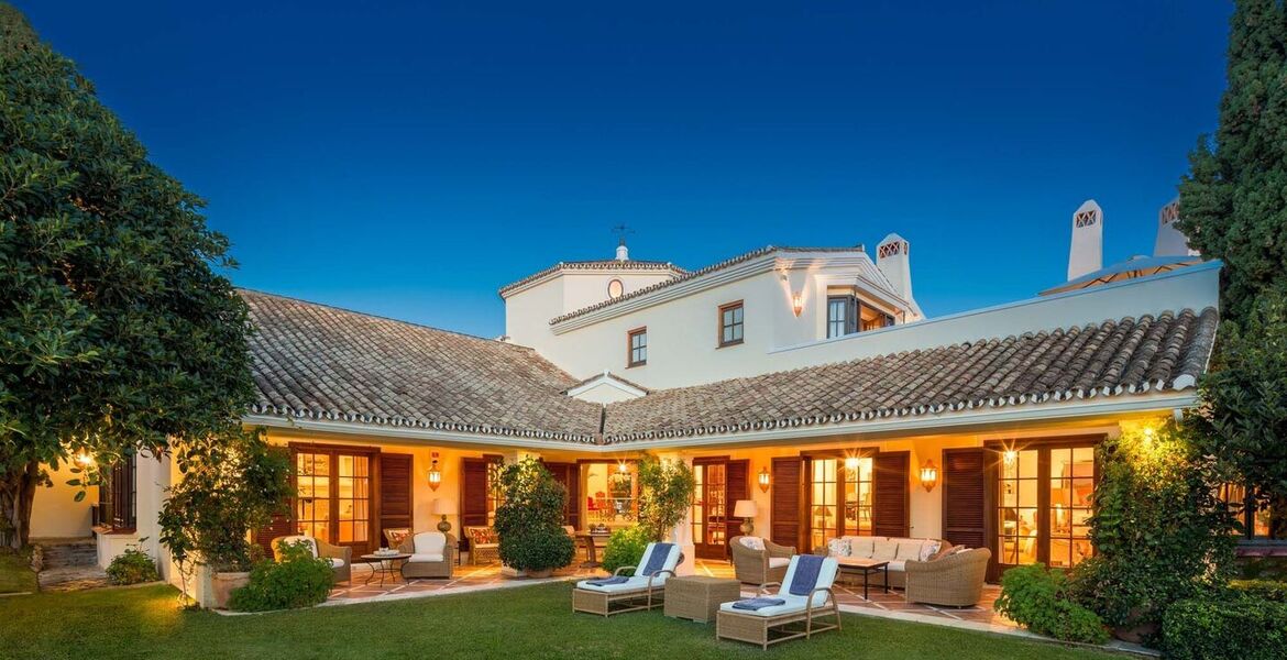 Luxury villa for rent in Marbella Hill Club