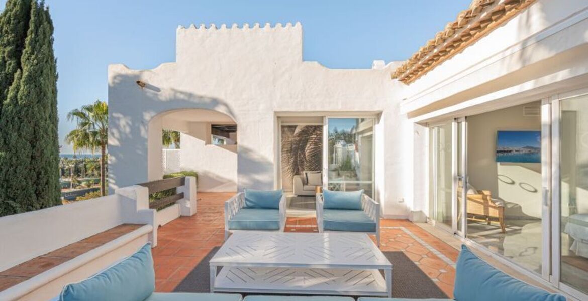 Atico duplex en alquiler en Marina Puente Romano Hotel