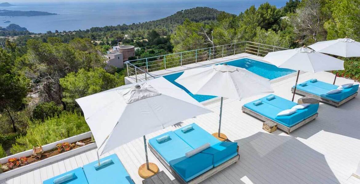 Villa Ibiza 5* avec 6 chambres à coucher 