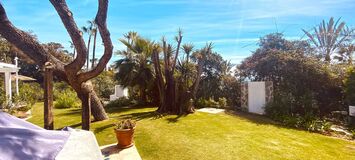 Villa de lujo en alquiler en primera línea de playa marbella