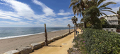 Beachfront Oasis Club Villa on Marbella