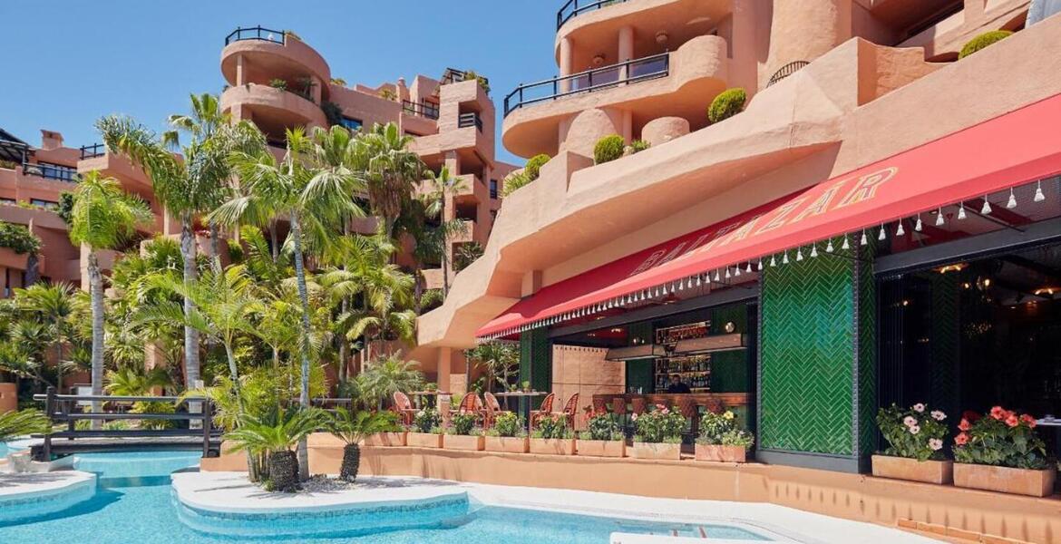 These Estepona Apartments are located 4 km from Estepona tow