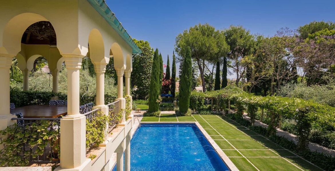 Luxury villa for rent in Marbella Club