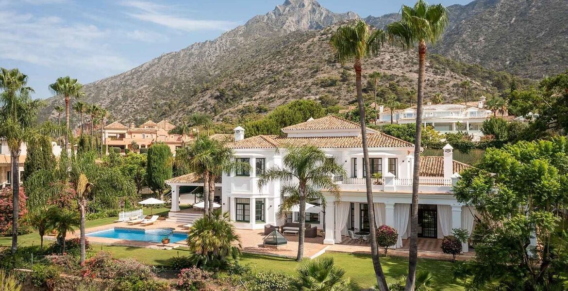 Villa de luxe à louer à Sierra Blanca Marbella