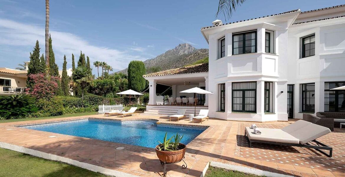 Villa de luxe à louer à Sierra Blanca Marbella