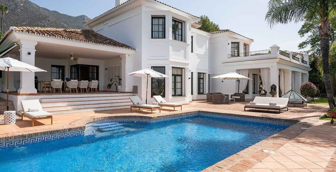 Villa de luxe à louer à Sierra Blanca Marbella