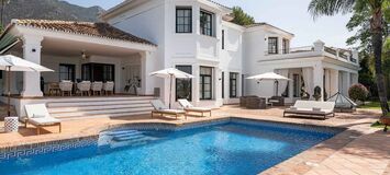 Luxury Villa for rent in Sierra Blanca Marbella