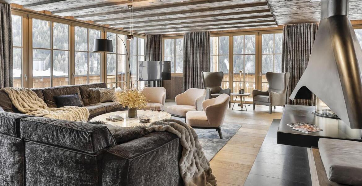 Chalet de luxe à St Anton avec 9 chambres et une superficie 