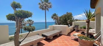 Beachfront townhouse in Estepona