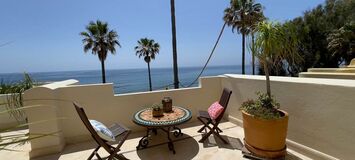 Beachfront townhouse in Estepona