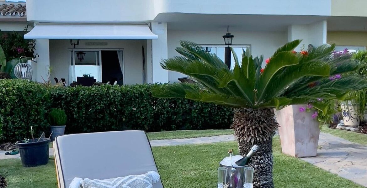 Beachfront townhouse in Estepona