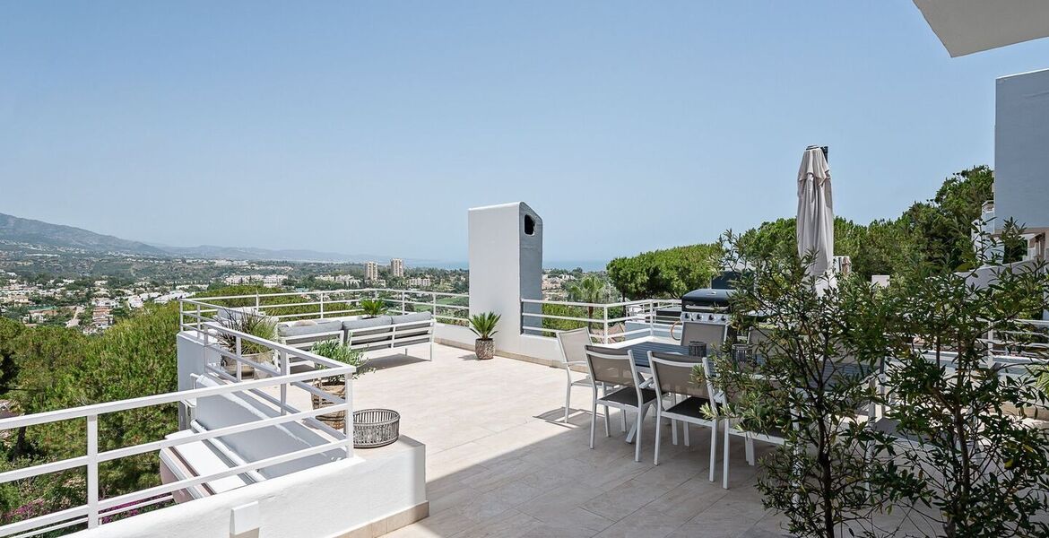 Apartamento dúplex en alquiler en Marbella